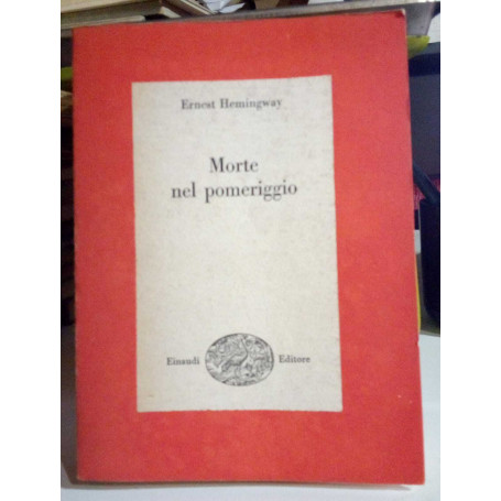 Morte nel pomeriggio.