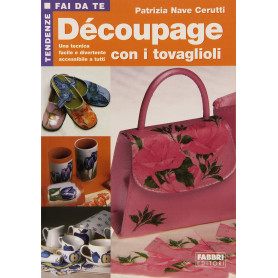 Découpage con i tovaglioli.Librisaggi