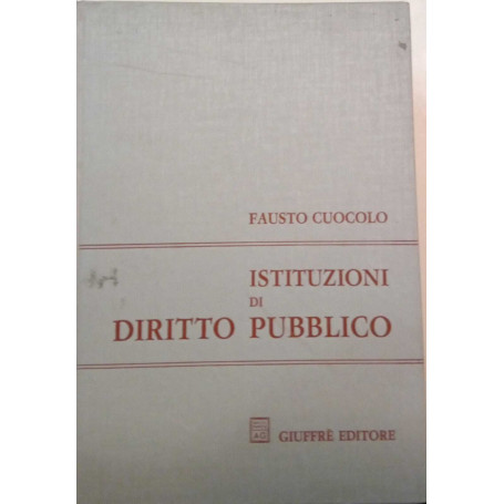 Istitutzioni di diritto pubblico
