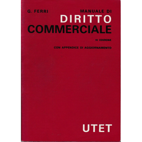 Manuale di diritto commerciale