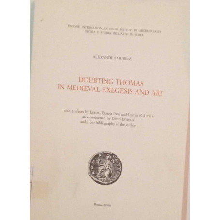 Doubting Thomas in medieval Exegesis and art