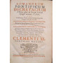 Romanorum pontificum decretalium. A primo usque ad Sextum Librum Synopsis accurata plana..Clementi XI