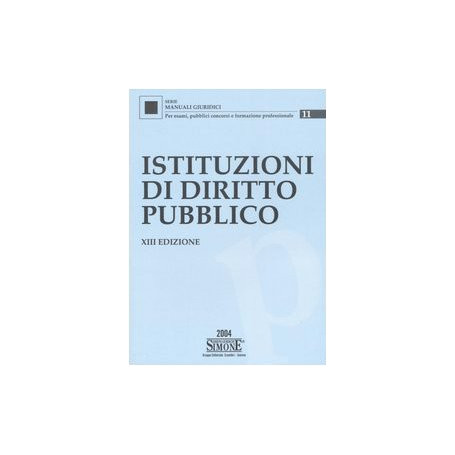 Istituzioni di diritto pubblico.