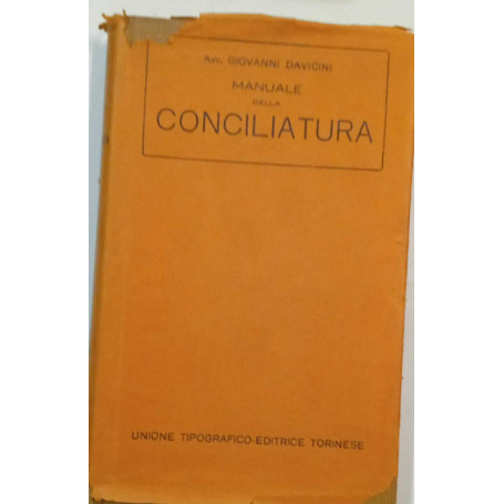 Manuale della conciliatura