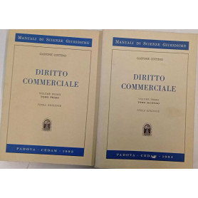 Diritto commerciale (volume primo: tomo primo e tomo secondo)