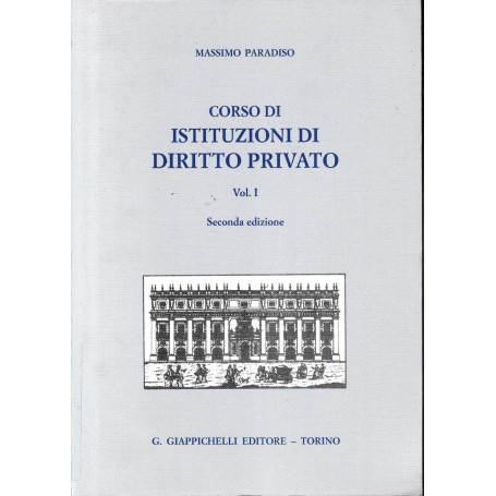 Corso di istituzioni di diritto privato. Vol. 1.