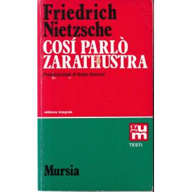 Così parlò Zarathustra.