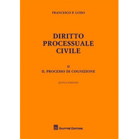 Diritto processuale civile. Il processo di cognizione (Vol. 2)