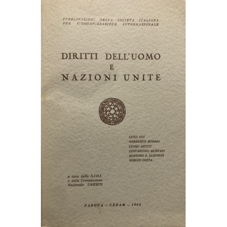 Diritti dell'uomo e Nazioni Unite