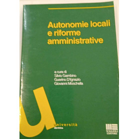 Autonomie locali e riforme amministrative