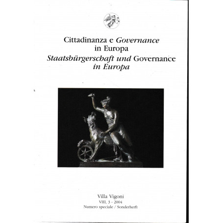 Cittadinanza e governance in Europa. Staatsbürgerschaft und governance in Europa.