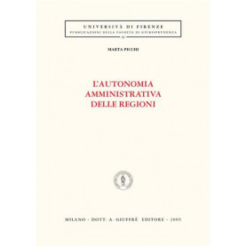 L'autonomia amministrativa delle regioni