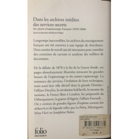 Dans les archives inédites des services secrets.Librisaggi