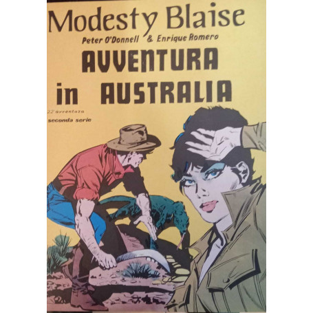 Modesty Blaise. Avventure in Australia.
