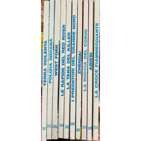 Lotto 10 fumetti Tex (da n° 341 a 350).Librisaggi