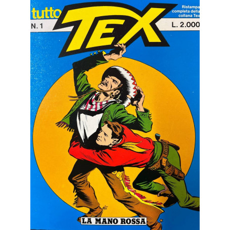 Tutto Tex n° 1 - La mano rossa.