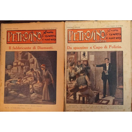 Petrosino contro mafia camorra e mano nera. N. 94 fascicoli.
