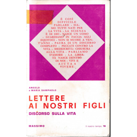 Lettere ai nostri figli.