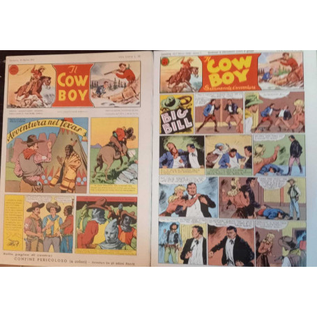 Il Cow Boy. Fascicoli dal n. 41 al n. 63.