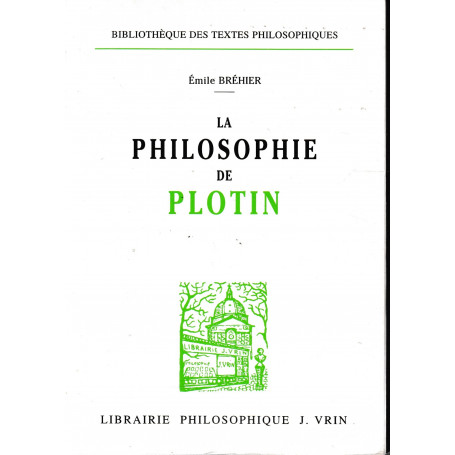 La Philosophie De Plotin.