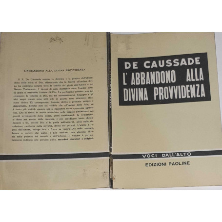 L'abbandono alla divina provvidenza