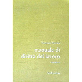 Manuale di diritto del lavoro