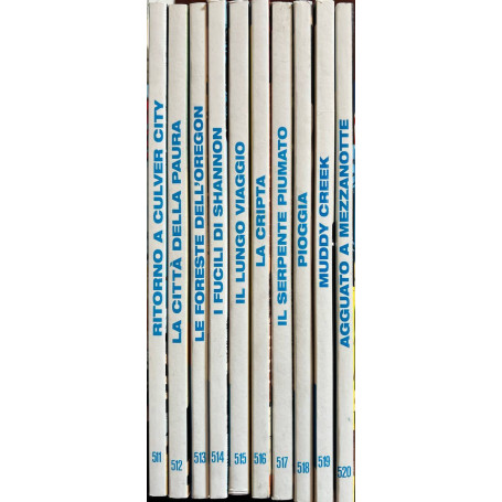 Lotto fumetto 10 fumetti Tex (da n° 511 a 520).