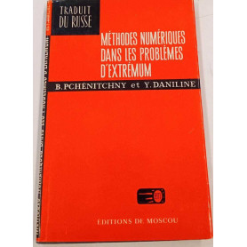 Methodes numeriques dans les problems d'extremum