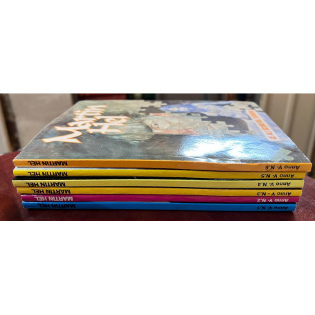 Lotto 6 fumetti Martin Hel (Anno V da n° 1 a 6).