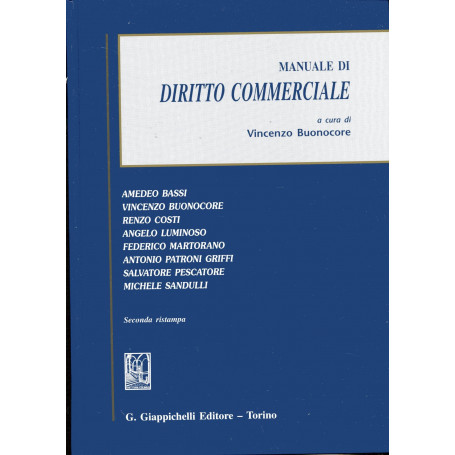 Manuale di diritto commerciale