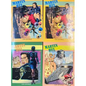 Lotto 4 fumetti Martin Hel (Supplementi Lanciostory n° 7-34 e 2 copie del n° 46).Librisaggi