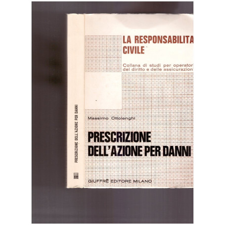 Prescrizione dell'azione per danni