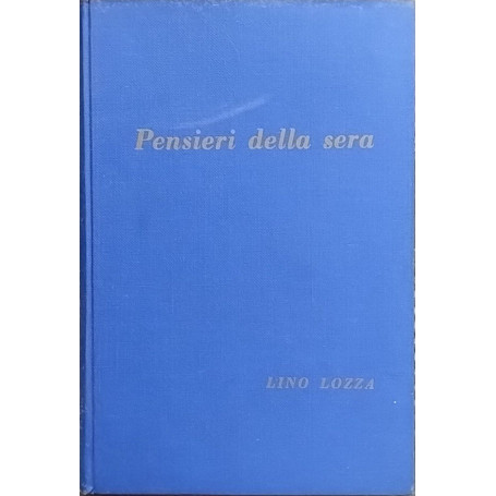 Pensieri della sera