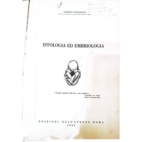 Istologia e embriologia