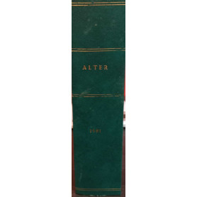 Alter. Serie completa di n. 12 albi dal n. 1 al n. 12.Librisaggi