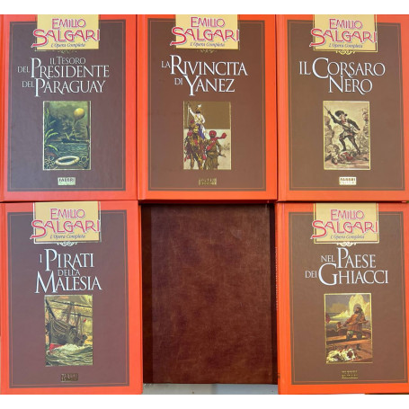 Collana: Emilio Salgari. L'opera completa 5 volumi.
