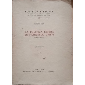 La politica estera di Francesco Crispi (1887-1891)