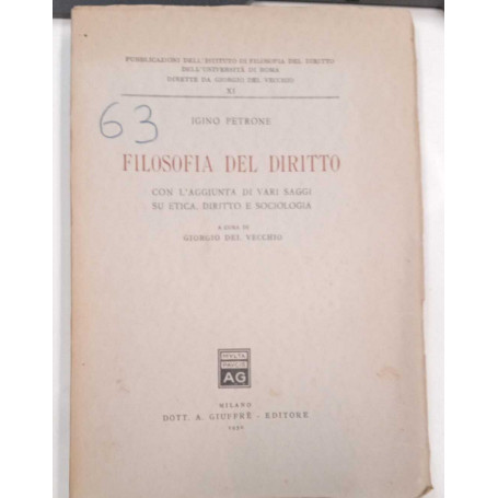 Filosofia del diritto