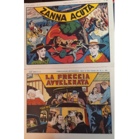 Albi Urrà serie completa dal n. 1 al n. 34. Ristampe anastatiche.Librisaggi