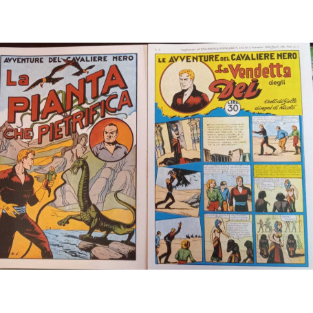 Avventure del cavaliere nero. Serie dal n. 1 al n. 8. Ristampa anastatica.