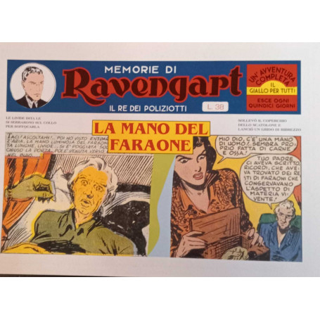 Memorie di Ravengart. La mano del faraone. Ristampa anaststica.