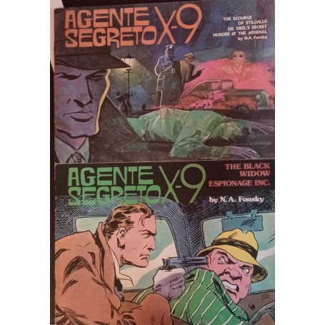 Agente segreto X-9. Albo n. 4 e n. 6.