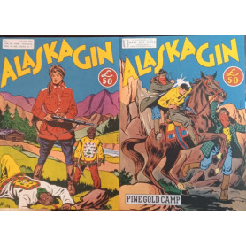 Alaska Gin. Serie completa dal n. 1 al n.9. Ristampa anastatica.Librisaggi