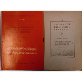 Storia del parlamento italiano (vol. XIV) La prima legislatura del parlamento della repubblica