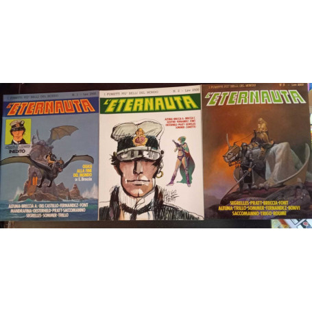 L'eternauta. I fumetti più belli del mondo. Serie dal n. 1 al n. 3.