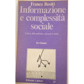 Informazione e complessità sociale