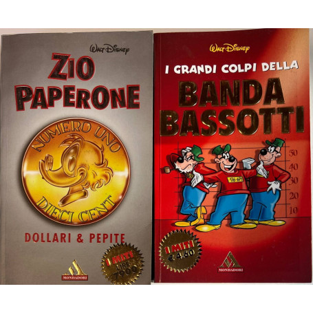 Lotto 2 fumetti Walt Disney (titoli in decrizione).