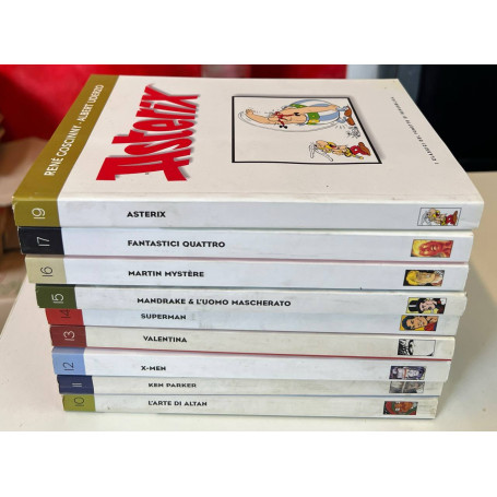Lotto 9 volumi I Classici del fumetto di Repubblica (da n° 10 a 19 tranne n°18).