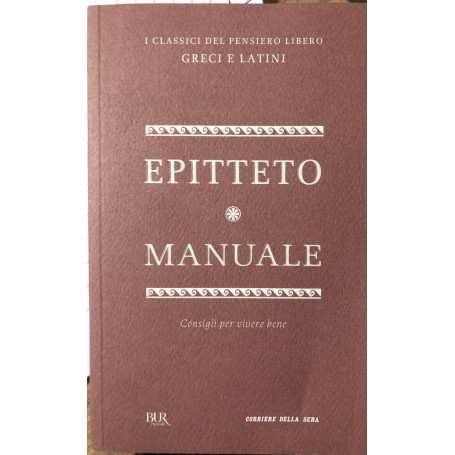 Manuale. Testo greco a fronte