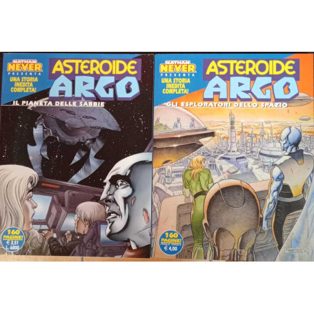 Nathan Never. Asteroide Argo nn. 8/bis e 11/bis.